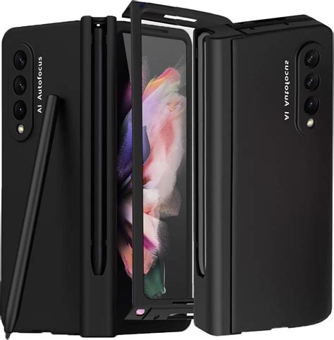 Amazon NINKI For Samsung Galaxy Z Fold 3 Case With Hinge Protector