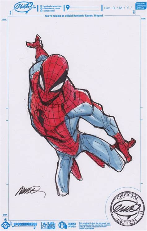 Amazing Spider Man Commission By Humberto Ramos Humberto Ramos