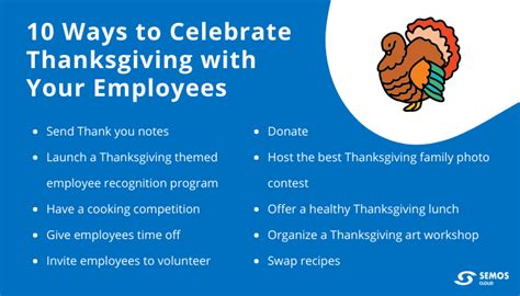 10 Ways To Celebrate Thanksgiving At Work