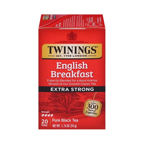 Twinings English Breakfast Extra Strong Black Tea Twinings North America