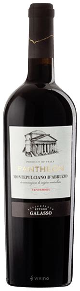 Galasso Pantheon Montepulciano D Abruzzo Vivino US