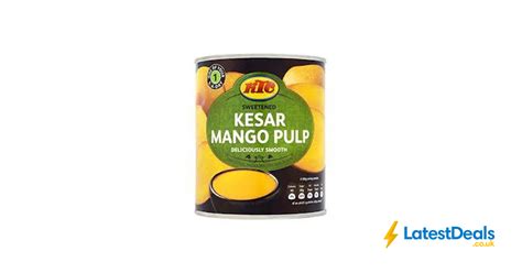 Ktc Kesar Sweetened Mango Pulp G Only At Asda