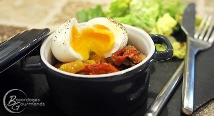 Recette Cocotte Ratatouille Et Oeuf Mollet La Gourmandise Tout Simplement