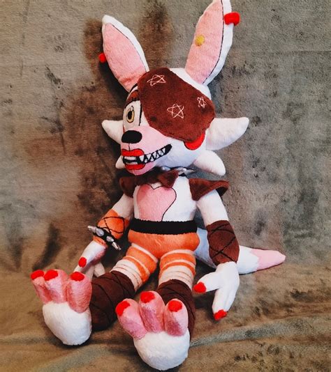 Glamrock Mangle Foxy Animatronic FNAF 157 40 Cm Plush Toy Etsy