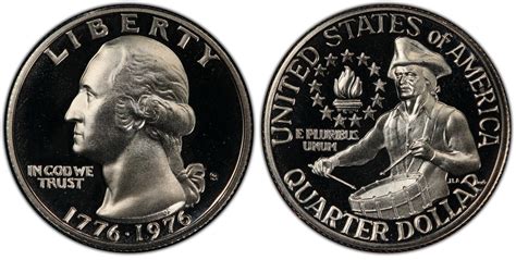 Bicentennial Quarters Value Chart Mintage Design