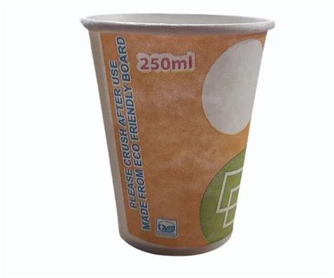 Ml Water Juice Paper Cups At Rs Piece Printed Paper Cup In