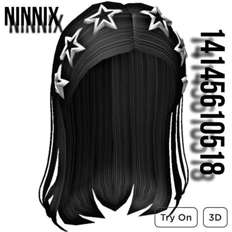 Id Pelo Black Hair Roblox Y2k Hair Roblox Codes