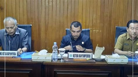 Lanjutan Pembahasan Bapemperda DPRD Kota Sungai Penuh Koran Sakti