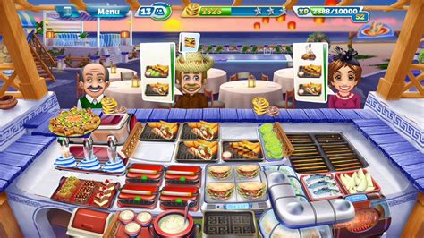 Cooking Fever Official Sirtaki Taverna WALKTHROUGH Level 40 3 Stars