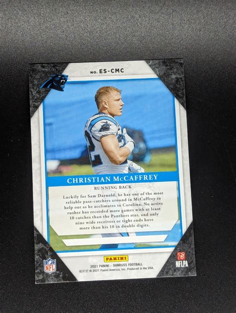 Panini Donruss Christian Mccaffrey Elite Series Es Cmc San