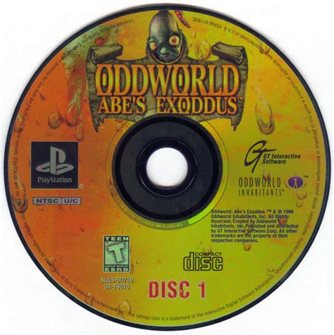 Oddworld Abe S Exoddus Ntsc U Disc