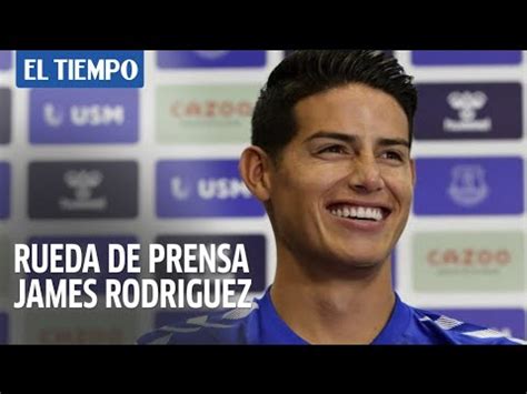 Rueda De Prensa Con James Rodriguez Previo Al Inicio De Temporada En La