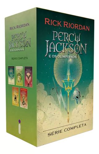 Livro Box Percy Jackson E Os Olimpianos Nova Edição Frete Grátis