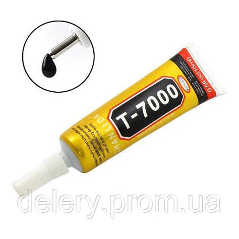 Клей промышленный T-7000 15мл для тачскринов, черный de (ID#2278297760 ...