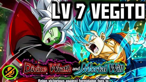 DIVINE WRATH AND MORTAL WILL LEVEL 7 STR VEGITO SUPREME FUSION