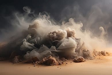 Cloud Of Sand Storm Dust Texture Background, Sand Dust, Cloud Of Sand ...