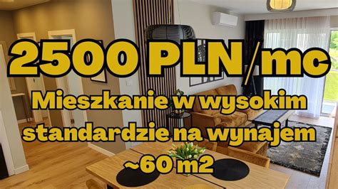 Mieszkanie W Wysokim Standardzie Na Wynajem D81 YouTube