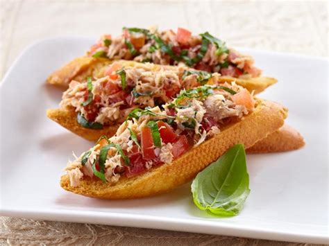 Tuna Crostini Recipe | Food Network