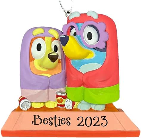 Amazon Personalized Bluey Grannies Christmas Ornament Officially