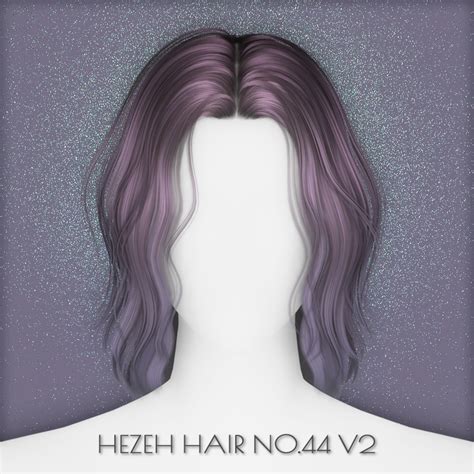 Hezeh Hair No V Files The Sims Create A Sim Curseforge