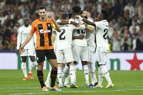 El Real Madrid Sufre Contra El Xakhtar Donetsk Pero Sigue Invicto En