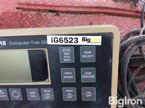 John Deere Computer Trak 250 Monitor Bigiron Auctions