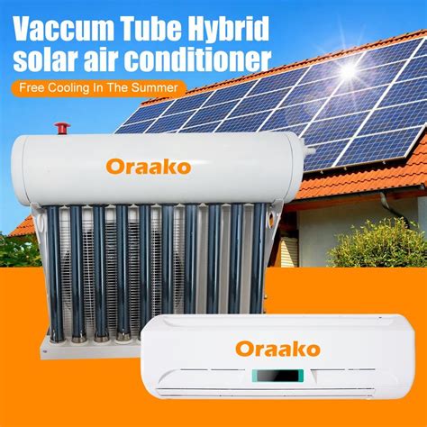 Dc V Btu Ton Solar Powered Air Conditioner Price Vacuum Tube