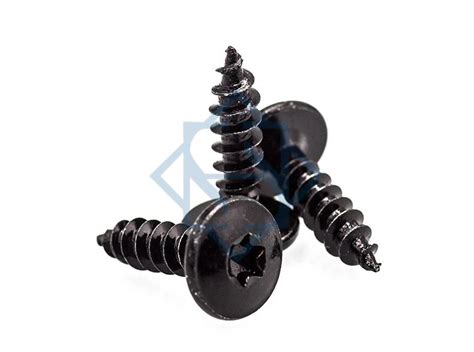 Black Dacromet Torx Truss Head With Fixed Washer Self Tapping Screw