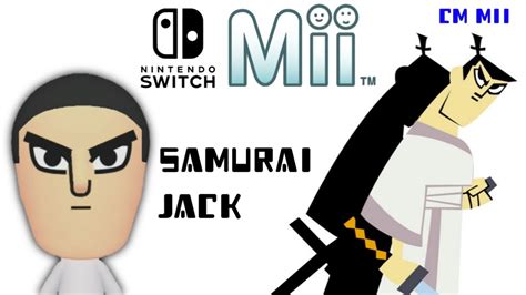 Creador Mii Como Crear A Samurai Jack YouTube