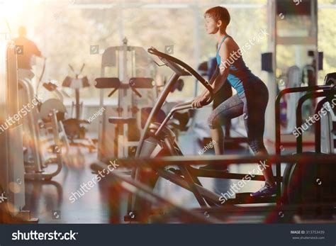 Girl Gym Aerobics Workout Stock Photo 313753439 : Shutterstock