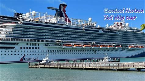 Carnival Horizon Deck By Deck Full Ship Tour YouTube