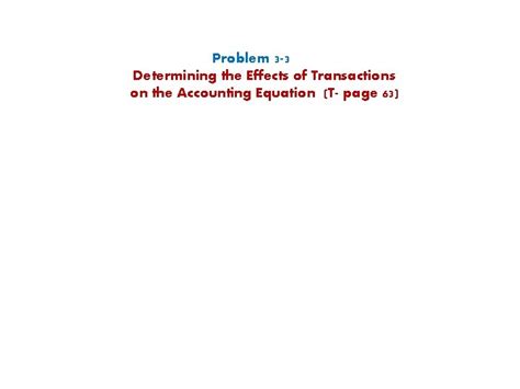 Chapter 3 Business Transactions And The Accounting Equation