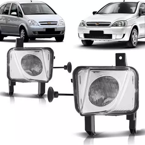 Juego De Faros Auxiliar Antiniebla P Chevrolet Meriva