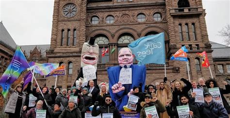 Huge Strike Against Doug Ford Planned Following Recent Funding Cuts R