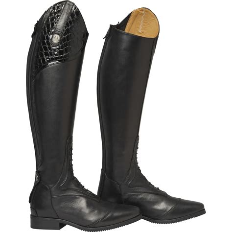 Mountain Horse Womens Sovereign Lux Tall Riding Boots Black Ii