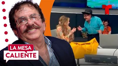 Tony Balardi le lleva serenata a Myrka Dellanos por una misión de