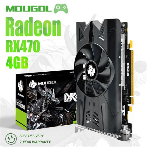 Mougol New Amd Rx Gb Gaming Graphics Card Bit Gddr Pci E X