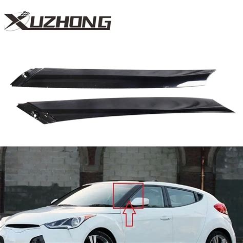 V V Molding Windshield Pillar Trim Front Left Right