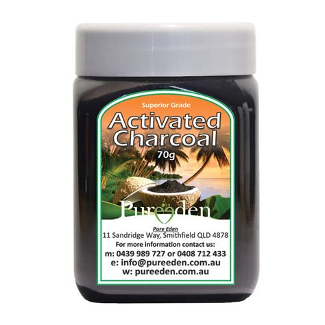 Pure Eden Activated Charcoal G Vegan Co