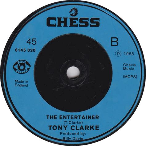 Tony Clarke Landslide The Entertainer 1974 Vinyl Discogs