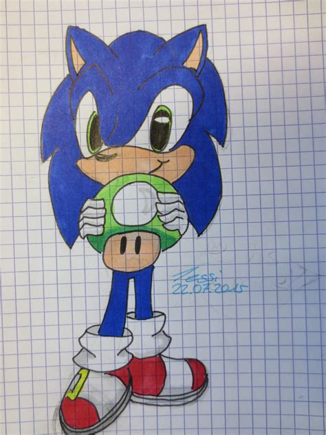 Sonic And The 1up By Smile World On Deviantart