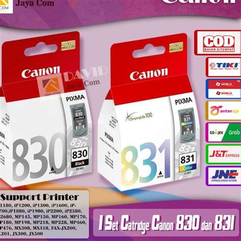 Jual Viral Set Catridge Canon Pg Dan Cl Original Shopee