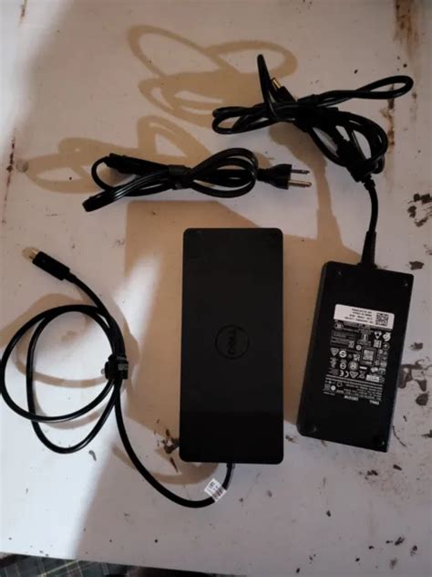 Genuine Dell Wd S Usb C Thunderbolt Docking Station W Oem W A C