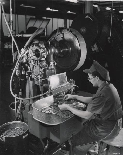 Female Factory Worker At West Pullman Works Photograph Wisconsin