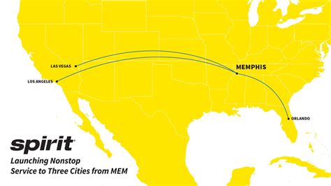 Spirit Adds Memphis To Its Ever Growing Route Map With 3 New Flights