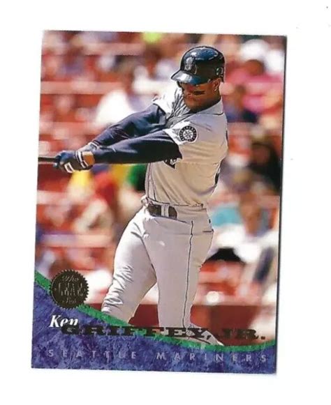 Leaf Ken Griffey Jr Seattle Mariners Eur Picclick Fr