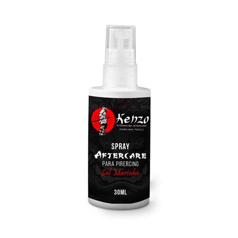 Compre Hoje Spray Aftercare Para Piercing De Sal Marinho 20 Unidades