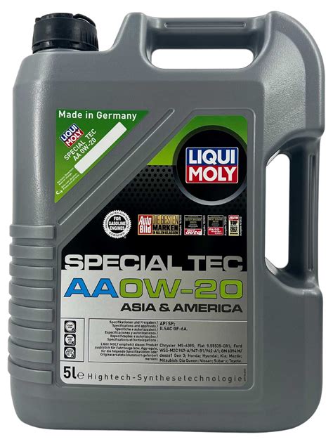 Liqui Moly Special Tec AA 0W 20 5 Liter G38073511