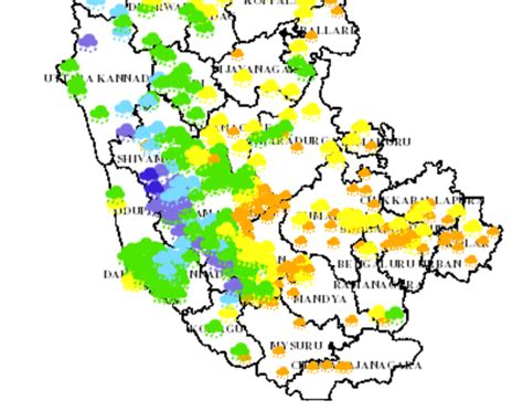 Namma Karnataka Weather On Twitter Rainfall Map And Numbers From