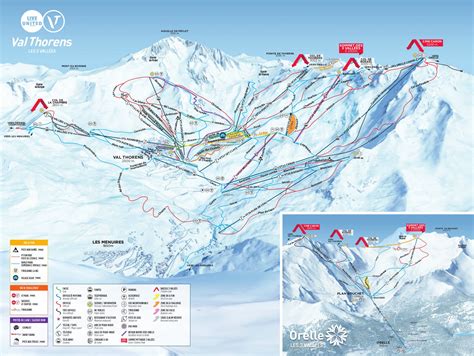 Val Thorens Ski Resort Piste Maps